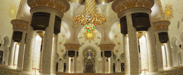 12/29 凡賽斯國際自助早餐→杜拜相框(無入內參觀)→阿布達比→純白絕美大清真寺→米其林法式料理→阿布達比總統府→路經濱海大道→酒店CHECK IN→酒店內晚餐