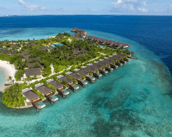 杜拜→馬爾地夫→快艇前往Dusit D2 Feydhoo五星級渡假島→渡假村晚餐(AI餐飲酒水全包計畫)