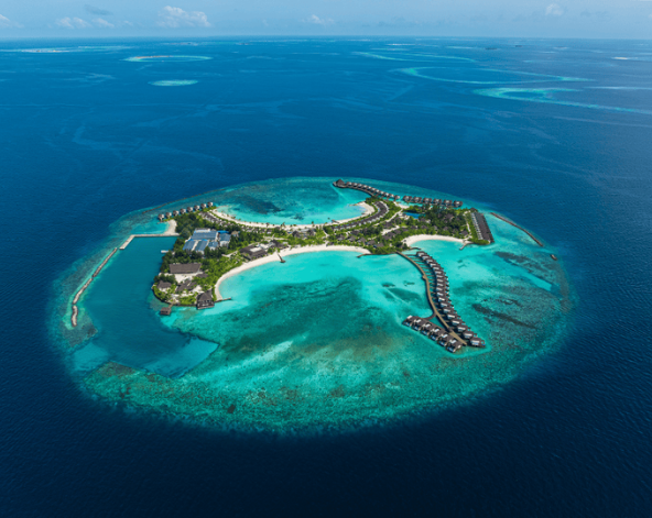 杜拜→馬爾地夫→快艇前往Dusit D2 Feydhoo五星級渡假島→渡假村晚餐(AI餐飲酒水全包計畫)