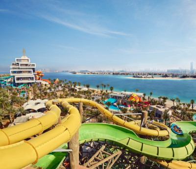 亞特蘭提斯-Aqua Venture水上探險樂園→全球最大杜拜購物中心&欣賞室內水族牆→哈里發塔124樓欣賞杜拜全景→亞曼尼精品酒店CHECK IN→亞曼尼酒店內自助晚餐+戶外音樂燈光水舞表演