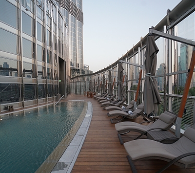 杜拜旅遊-亞曼尼酒店戶外泳池