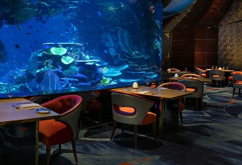 杜拜旅遊-帆船海底餐廳